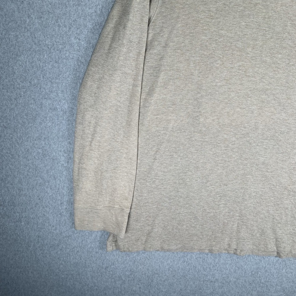 Polo Ralph Lauren Quarter Zip Sweater Mens 2XL Beige Estate Rib Knit Pullover - Picture 6 of 16